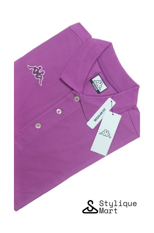 Kappa Polo - Light Pink Angle Shot