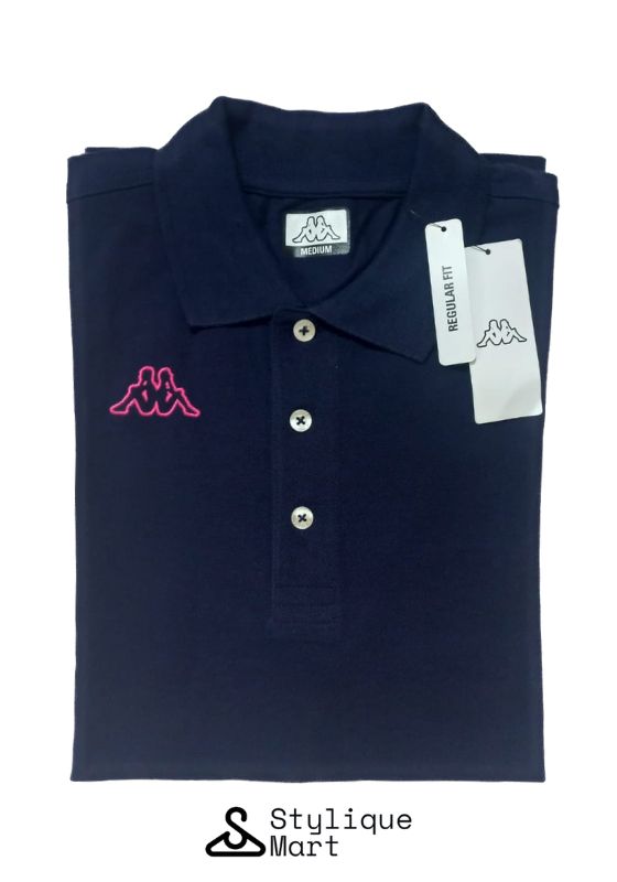 Kappa Polo - Solid Navy Blue