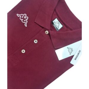 Kappa Polo - Dark Pink Angle Shot