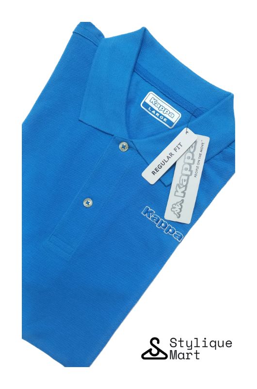 Kappa Polo - Light Blue Color Angle Shot